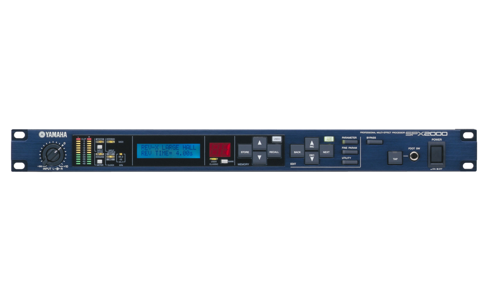 Yamaha SPX2000, processore d'effetti professionale – review
