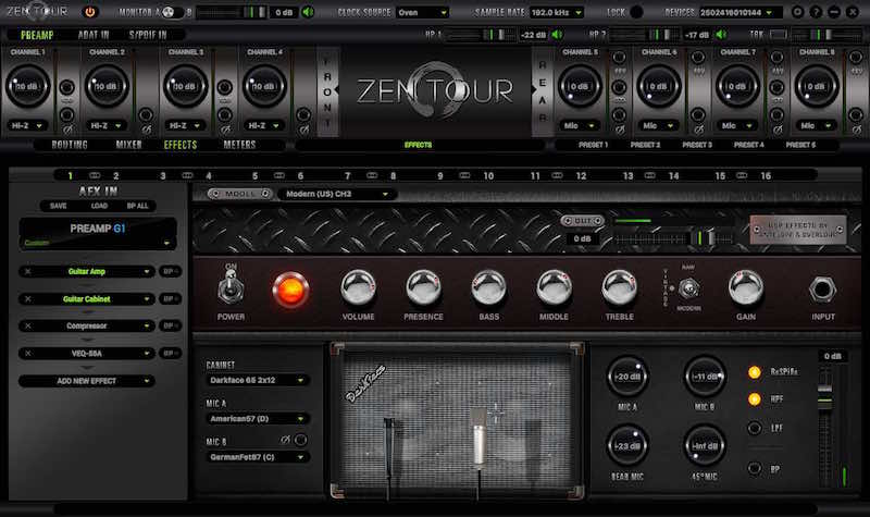 Antelope Audio Zen Tour interfaccia audio