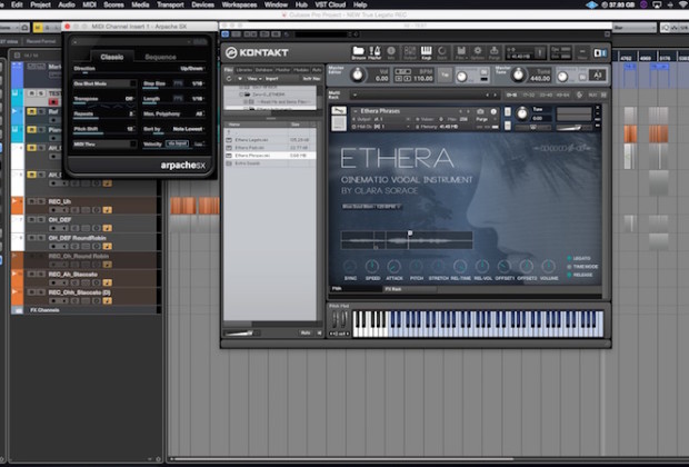 ethera virtual instrument sample library zero-g clara sorace