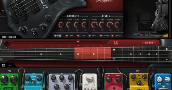 A tutto slap con il nuovo virtual instrument di Waves: Bass Slapper ...