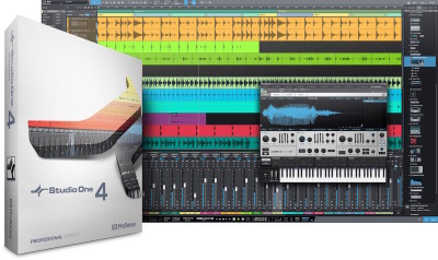 presonus studio one 4 profesional artist daw software virtual itb