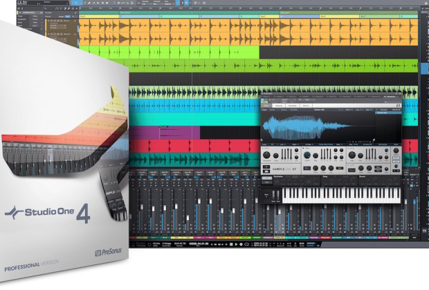 presonus studio one 4 profesional artist daw software virtual itb