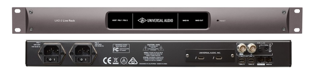 UAD-2 Live Rack