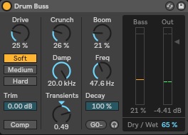 tutorial ableton live 10 drum bus