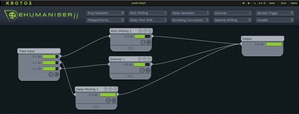 Krotos Audio Dehumaniser plugin audio sound design