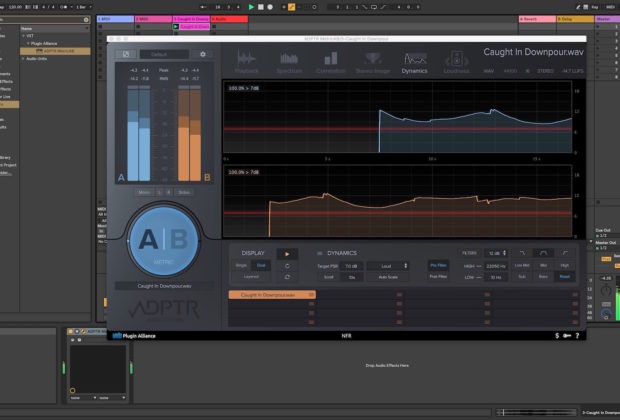 ADPTR Metric AB plugin alliance software plug-in audio meter