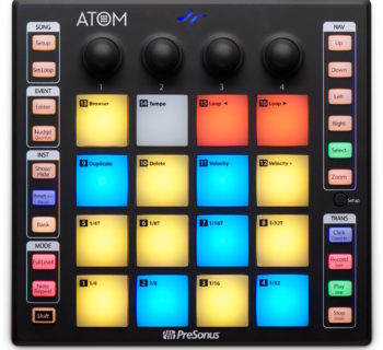 PreSonus Atom controller pad producer midi usb music