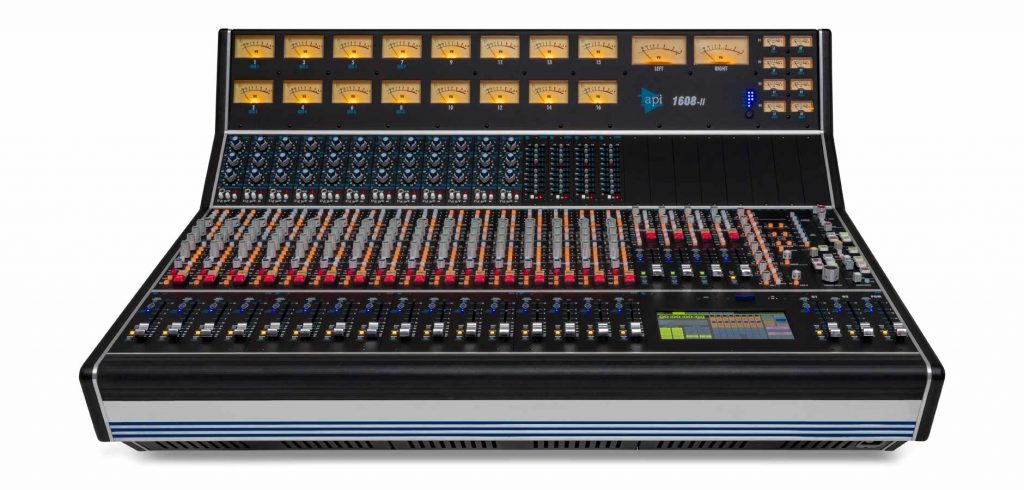 API 1608 console hardware analog record mix