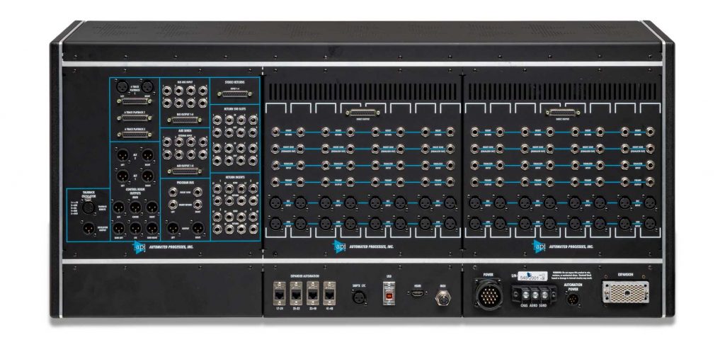 API 1608 console hardware analog record mix