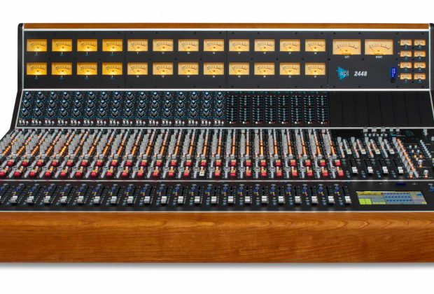 API 2448 console hardware analog record mix