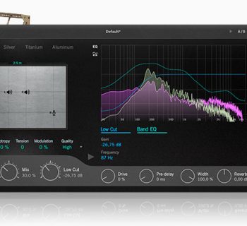 UVI Plate reverb virtual plug-in audio fx effect