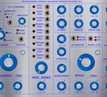 Vienna Audio 601 moduli synth sintesi sintetizzatori modulari