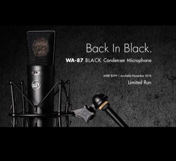 Warm Audio WA-87 black edition