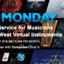 east west cyber monday composers cloud virtual instrument