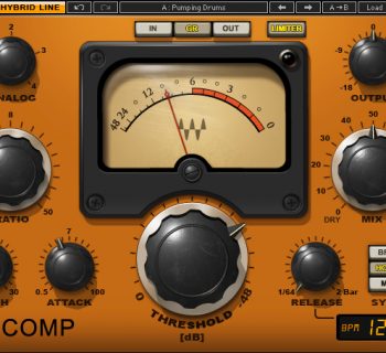 waves h-comp hybrid compressor plug-in audio free cyber monday virtual