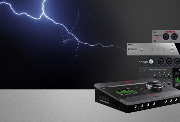 Antelope Thunderbolt Windows audio interface rec mix hardware audiofader