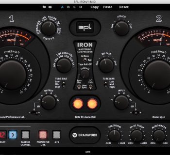 SPL Iron plug-in mastering audio pro software DAW comp compressor audiofader