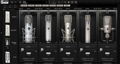 Slate Digital VMS Blackbird Mics plug-in virtual microphone system software daw audiofader