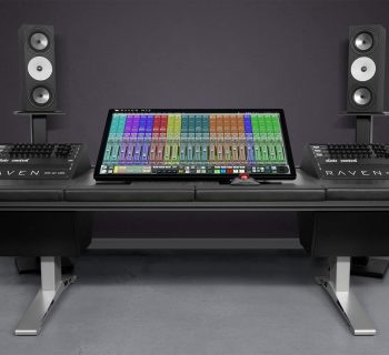 Slate Pro Audio Raven MTZ monitor touch screen mix rec master edit audio pro digiland audiofader