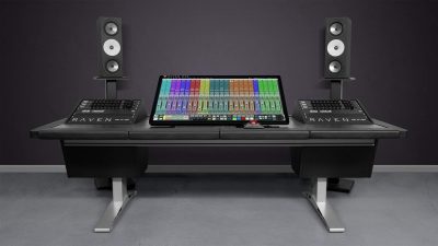 Slate Pro Audio Raven MTZ monitor touch screen mix rec master edit audio pro digiland audiofader