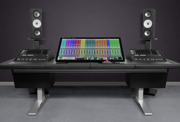 Slate Pro Audio Raven MTZ monitor touch screen mix rec master edit audio pro digiland audiofader