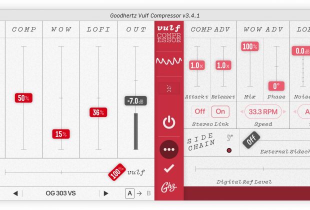 Goodhertz Vulf Compressor plug-in audio pro mix daw itb software test audiofader