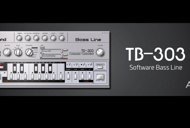 RolandCloud TB-303 virtual instrument roland prod bass synth strumenti musicali