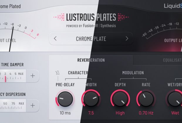 Slate Digital Lustrous Plates plug-in audio mix reverb fx audiofader