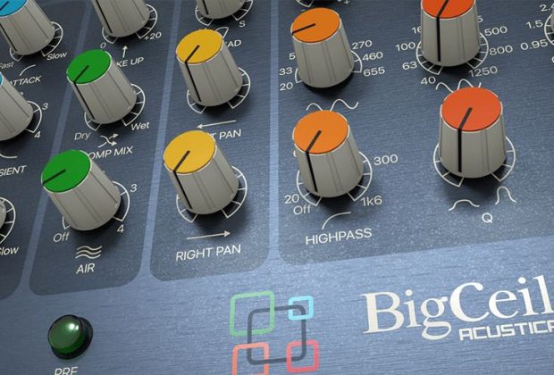 Acustica Audio Big Ceil software plug-in audio virtual mix itb daw studio audiofader