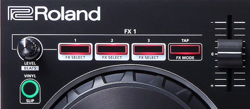 Roland DJ-202 hardware controller dj console test audiofader