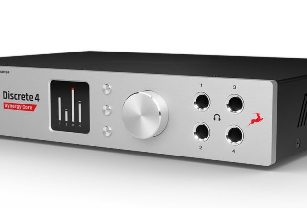 Antelope Audio Discrete 4 Synergy core interfaccia audio pro studio hardware digital audiofader