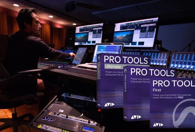 Avid Pro Tools 2019 software daw virtual mix processing rec soundwave audiofader