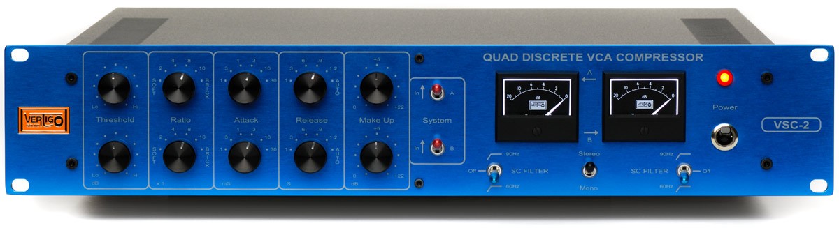 Vertigo Sound VSC-2 mastering outboard analog hardware mix test audiofader