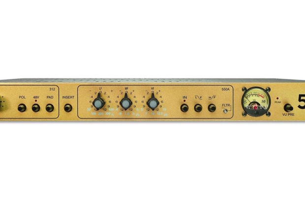 API 862 50th anniversary edition pre eq digiland outboard rack analog audiofader rec studio