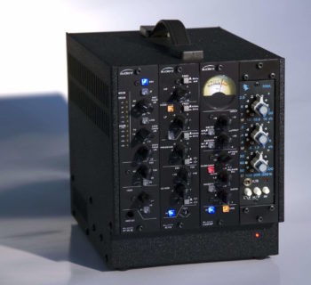 Audient Black series hardware outboard rack audiofader