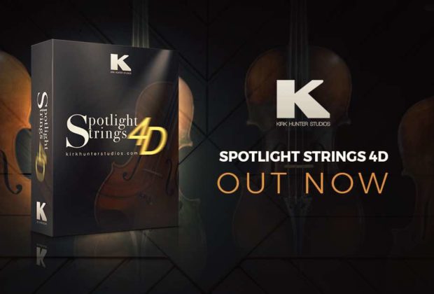 Kirk Hunter Studios Spotlight Strings 4D virtual instrument sample library kontakt orchestra score producer audiofader