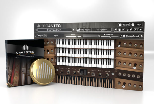 Modartt Organteq keyboard organ virtual instrument software daw audiofader