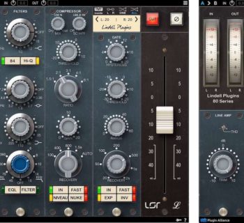 Plugin Alliance Lindell Audio 80series mix virtual analog neve software daw audiofader