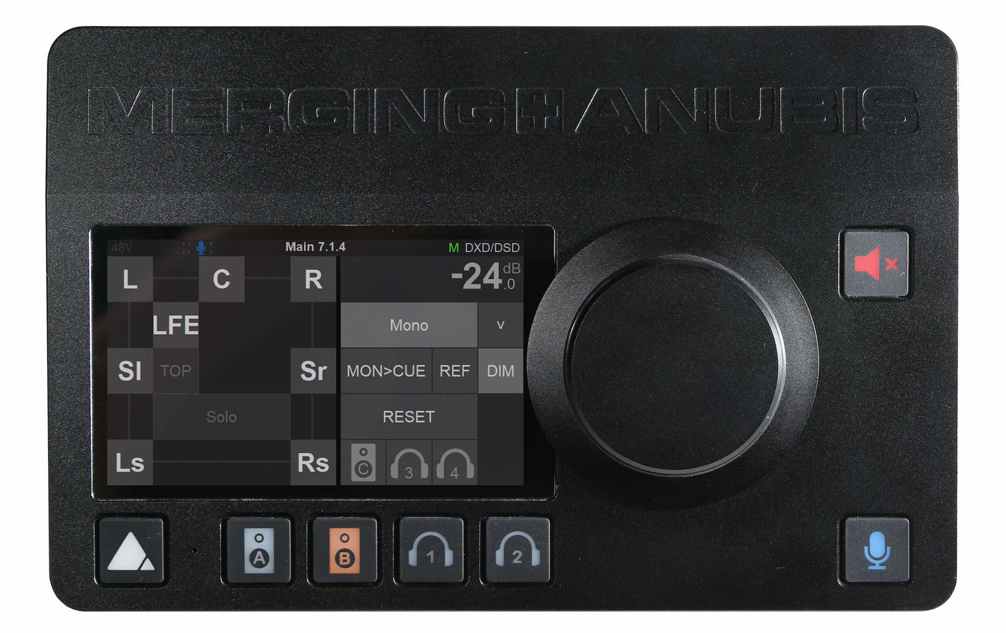 Merging Anubis interfaccia audio pro studio hardware digital daw vdm group audiofader test