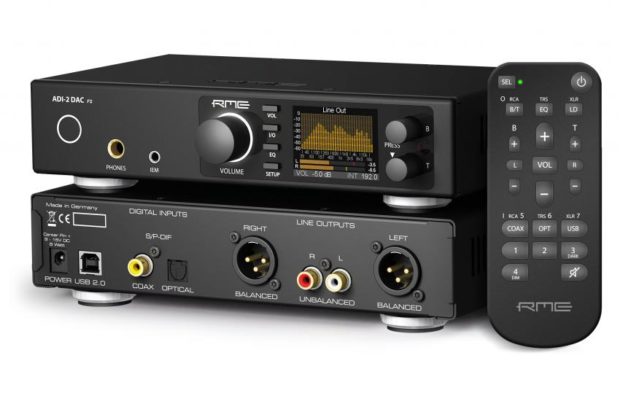 RME ADI-2 DAC fs hardware digital studio rec pro midiware audiofader