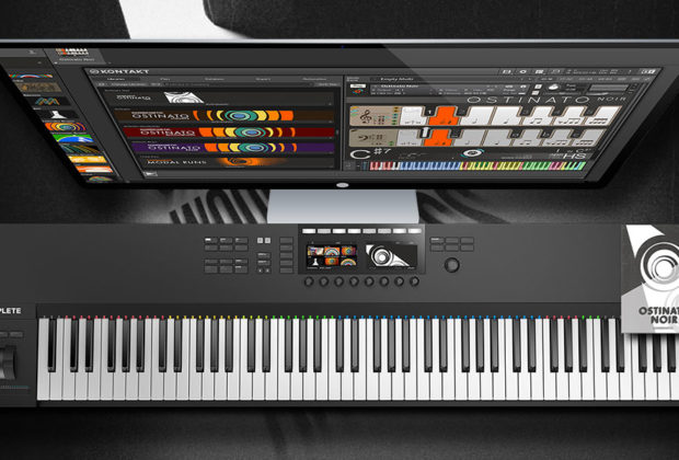 Sonokinetic Ostinato Noir sample library virtual instrument audiofader