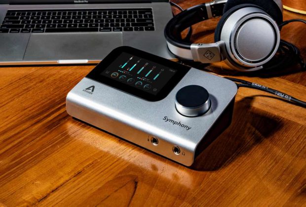 Apogee Symphony Desktop hardware interfaccia audio pro studio home project soundwave audiofader