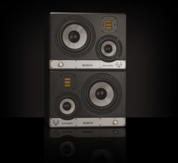 Eve Audio SC3070 hardware monitor mid field speaker audio pro studio mix rec mastering project home soundwave audiofader