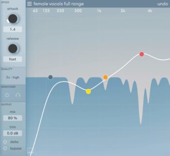 Oeksound Soothe2 plug-in audio pro daw software virtual eq notch auto audiofader