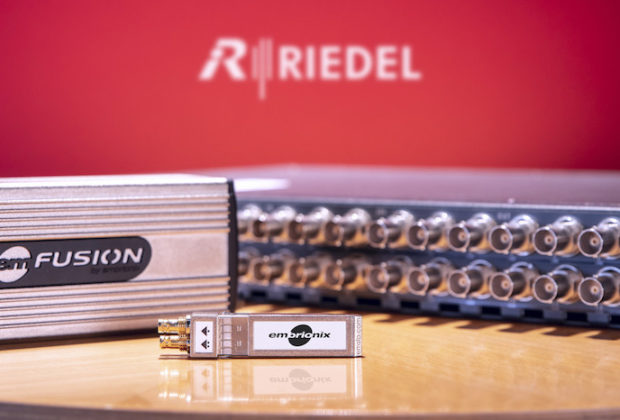 Riedel Embrionix news attualità audiofader