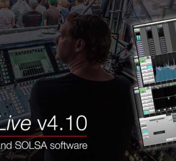 SSL Live v4.10 update aggiornamento software plug-in audio pro virtual mix processing audiofader