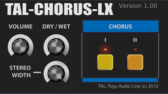 TAL Chorus-lx plug-in audio freeware free gratis daw pro software virtual audiofader roland juno-60