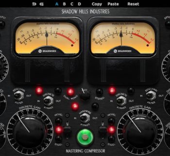 brainworx Shadow Hills Mastering comp virtual plug-in plugin alliance virtual software daw itb mix audiofader
