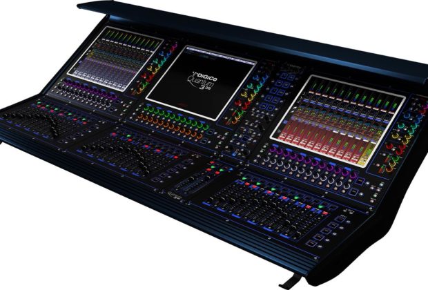 DiGiCo Quantum338 mixer live mix live hardware digital audiolink audiofader