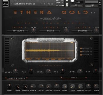 Zero-G Ethera Gold 2 virtual instrument sample library stefano maccarelli audiofader